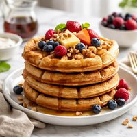 Nourishing Traditions Waffles Grain Soaking Method