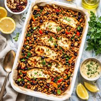 Nut and Halloumi Roast