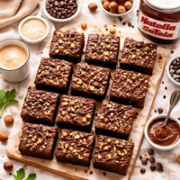 Nutella Coffee Brownies