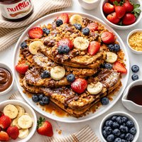 Nutella Crunch French Toast