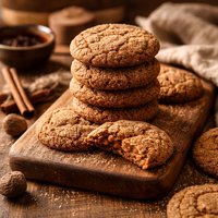 Nutmeg Molasses Cookies
