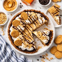 Nutter Butter Frozen Peanut Butter Pie
