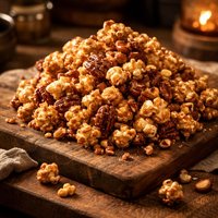 Nutty and Nice Crunchy Caramel Popcorn