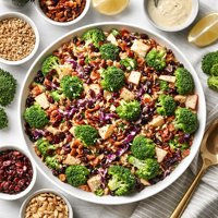 Nutty and Sweet Broccoli Salad