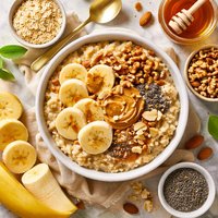 Nutty Banana Oatmeal