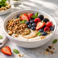 Nutty Berry Yogurt Bowl