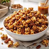 Nutty Caramel Corn