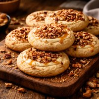 Nutty Cheesecake Cookies