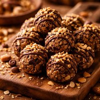 Nutty Chocolate Protein Bites
