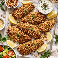 Nutty Oven Fried Fish