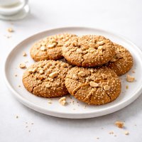 Nutty Peanut Butter Tahini Sesame Seed Soft Cookies
