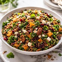 Nutty Wild Rice Salad