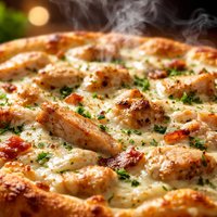Oamc Chicken Alfredo Pizza