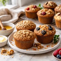 Oat Bran Muffins and Variations