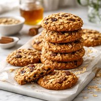 Oat Bran Oatmeal Cookies