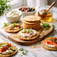 Oat Cake Crackers