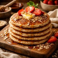Oat Pancakes Wheat Free