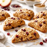 Oatmeal Apple Cranberry Scones