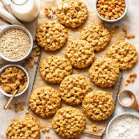 Oatmeal Butterscotch Chip Cookies