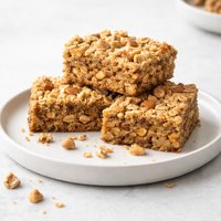 Oatmeal Butterscotch Walnut Cookie Bars