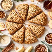 Oatmeal Cinnamon Scones Vegan