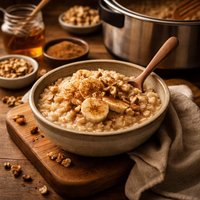 Oatmeal Cooked in a Rice Cooker