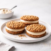 Oatmeal Cookiewiches with Kahlua Creme