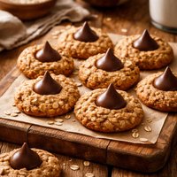 Oatmeal Kiss Cookies