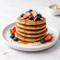 Oatmeal Pancakes No Wheat No Sugar