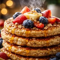 Oatmeal Pancakes or Waffles