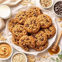 Oatmeal Peanut Butter Lactation Cookies