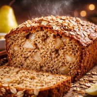 Oatmeal Pear Bread