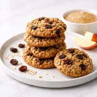 Oatmeal Raisin Cookies with Applesauce