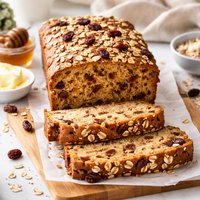 Oatmeal Raisin Quick Bread