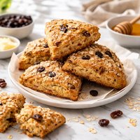 Oatmeal Raisin Scones