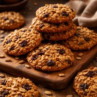 Oatmeal Raisin Sunflower Seed Cookies
