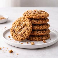Oatmeal Toffee Crunch Cookies
