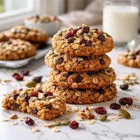Oatmeal Trail Mix Cookies