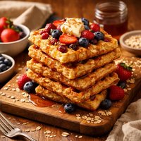 Oatmeal Waffles
