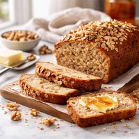 Oatmeal Walnut Bread