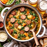 Octoberfest Sausage Soup