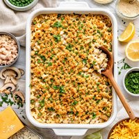 Oh So Creamy Tuna Noodle Casserole