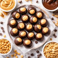 Ohio Buckeye Peanut Butter Chocolate Candy
