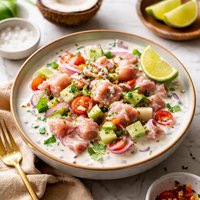 Oka Samoan Raw Fish and Coconut Milk