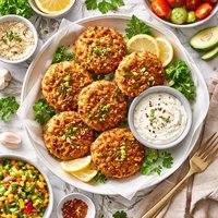 Okara Crab Cakes