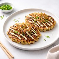 Okonomi Yaki Veggie Pancakes