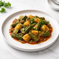 Okra and Potato Curry