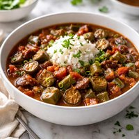 Okra and Tomatoes a K a Okra Gumbo