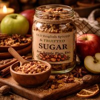 Old English Spiced and Fruited Sugar for Apple Pies Etc
