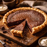 Old Fashion Fudge Pie